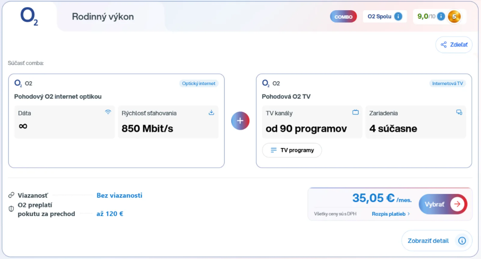 O2 Pohodový internet optikou + Pohodová TV superpausal.sk